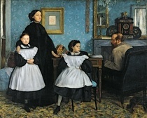 Die Bellelli Familie von Edgar Degas