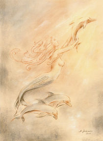 Delphine Engel und Heiler der Meere von Marita Zacharias