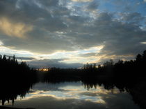 Lake Sunset (2) von Sabine Cox