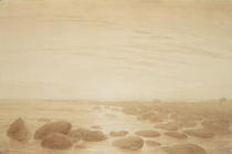 Mondaufgang am Meer von Caspar David Friedrich