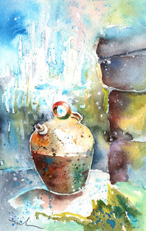 Jar Under A Waterfall by Miki de Goodaboom