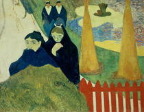 Die alten Frauen von Arles von Paul Gauguin