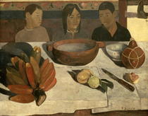 Die Mahlzeit von Paul Gauguin