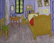 Van Gogh's Schlafzimmer in Arles von Vincent Van Gogh