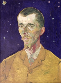 Portrait of Eugene Boch by Vincent Van Gogh