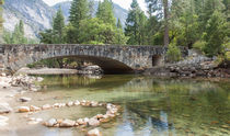 Picturesque Bridge in Yosemite Valley by John Bailey