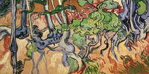 Tree roots by Vincent Van Gogh