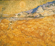 Der Erntearbeiter von Vincent Van Gogh