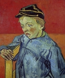 The Schoolboy by Vincent Van Gogh