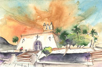 Church in Playa Blanca von Miki de Goodaboom