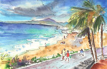 Puerto Carmen Beach von Miki de Goodaboom
