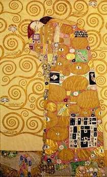 Fulfilment (Stoclet Frieze)  by Gustav Klimt