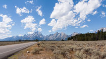 Drive to the Grand Tetons by John Bailey