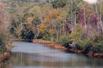 Hiwassee River In Autumn by John Bailey