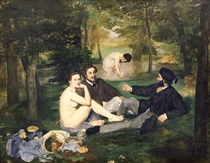 Dejeuner sur l`Herbe by Edouard Manet