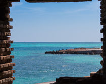 View Through The Walls Of Fort Jefferson by John Bailey