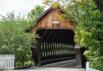Picturesque Wooden Bridge by John Bailey