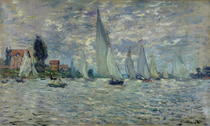 Regatta in Argenteuil von Claude Monet