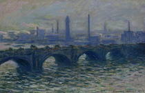 Waterloo Bridge by Claude Monet