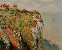Die Felsen von Dieppe von Claude Monet