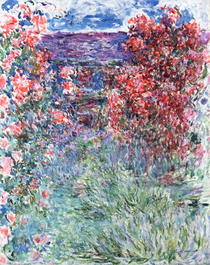 The House at Giverny under the Roses by Claude Monet