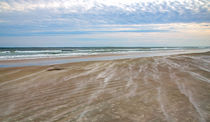 Sand Swirls on the Beach by John Bailey