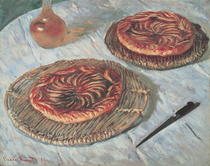 Fruit Tarts by Claude Monet