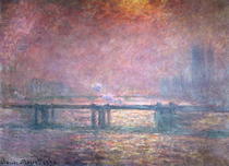 Die Themse bei Charing Cross von Claude Monet