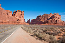 Approach To Arches National Park von John Bailey