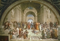 School of Athens by Raffaello Sanzio of Urbino