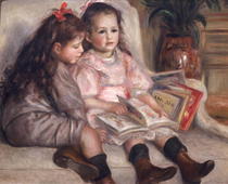 Portraits of children, or The Children of Martial Caillebotte by Pierre-Auguste Renoir