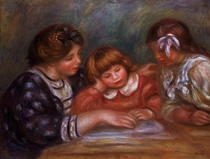 The Lesson by Pierre-Auguste Renoir