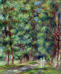 Waldweg von Pierre-Auguste Renoir