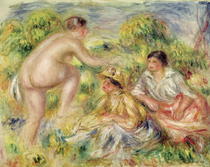 Young Girls in the Countryside by Pierre-Auguste Renoir