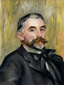 Portrait des Stephane Mallarme von Pierre-Auguste Renoir