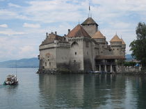 Chillon castle by amineah