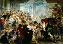 Der Raub der Sabinerinnen von Peter Paul Rubens