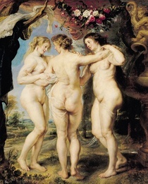 Die drei Grazien von Peter Paul Rubens