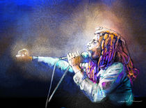 Bob Marley 04 von Miki de Goodaboom