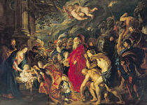 Die Anbetung der Heiligen Drei Könige von Peter Paul Rubens
