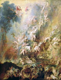 Höllensturz der Verdammten von Peter Paul Rubens