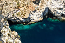 Malta, Blaue Grotte von Cordula Maria Grahl