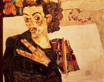 Self Portrait by Egon Schiele