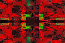 Abstract Red von Steve Ball