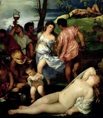 The Andrians by Tiziano Vecellio