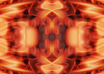 Abstract Orange by Steve Ball