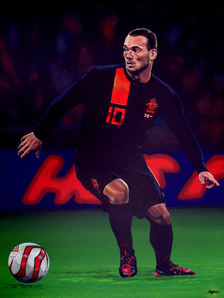 Wesley-sneijder-painting