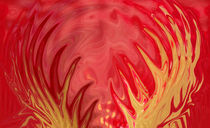 Feuervogel, digital art, phoenix,wings of firebird, mythology by Dagmar Laimgruber
