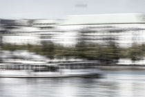 Hamburg Alsterdampfer - Steamboat on river Alster by Marc Heiligenstein