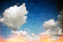 Clouds Retro 2 von Steve Ball